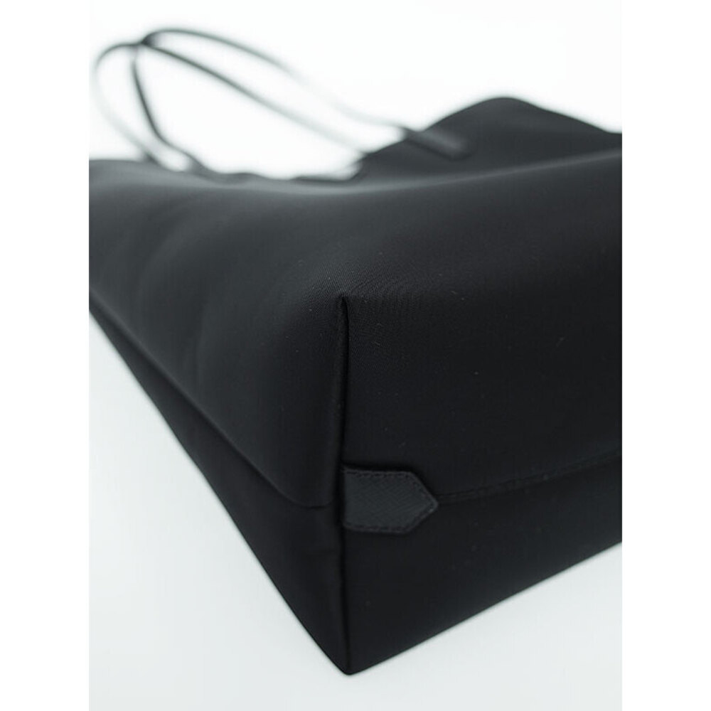 Prada Black Tote Shoulder Bag tessuto signature enameled - Picture 5 of 5